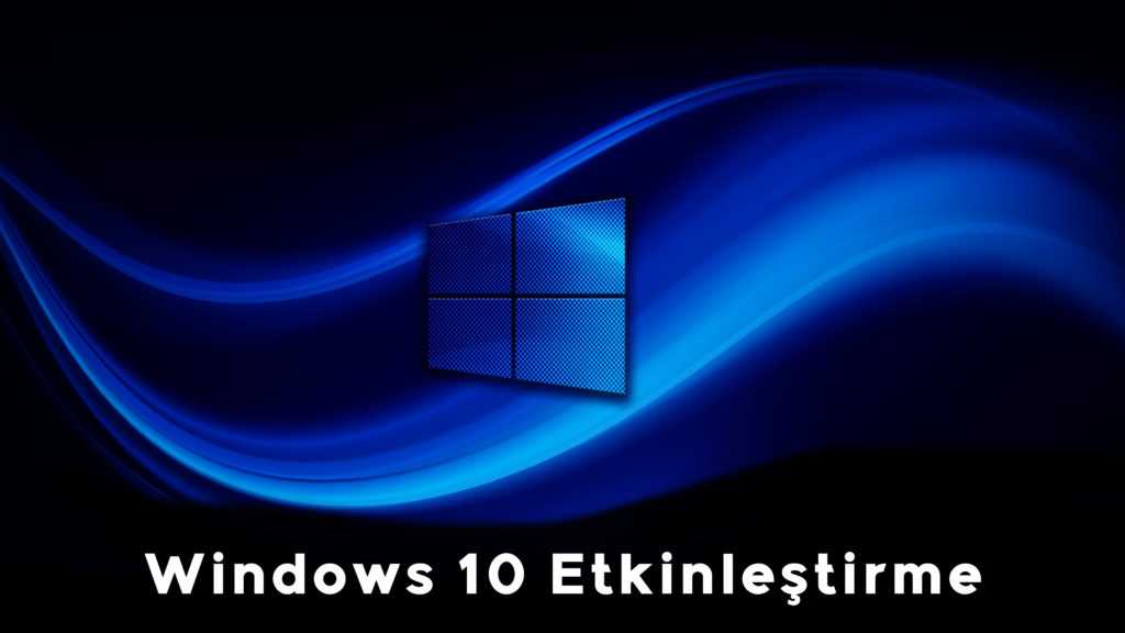 windows 10 etkinlestirme kodu