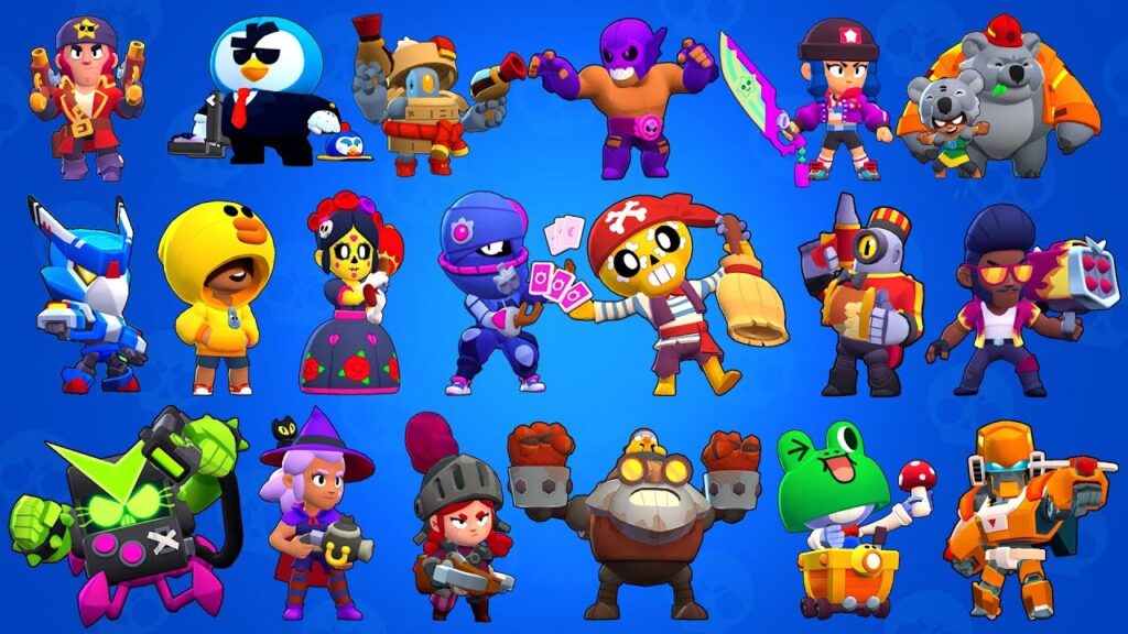 Brawl stars топ персонажей 2021