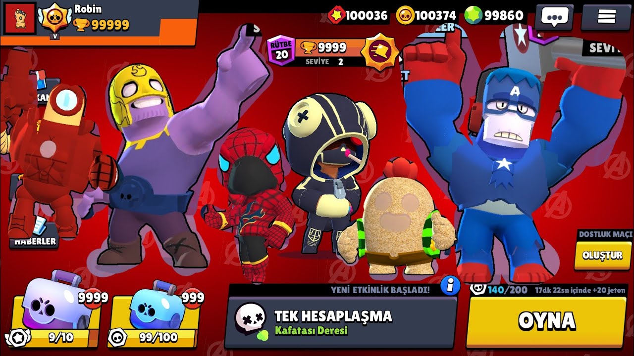 Brawl Stars Avengers Modu Apk Indir Siber Star Teknoloji Oyun Android Steam - apk brawl stars avengers