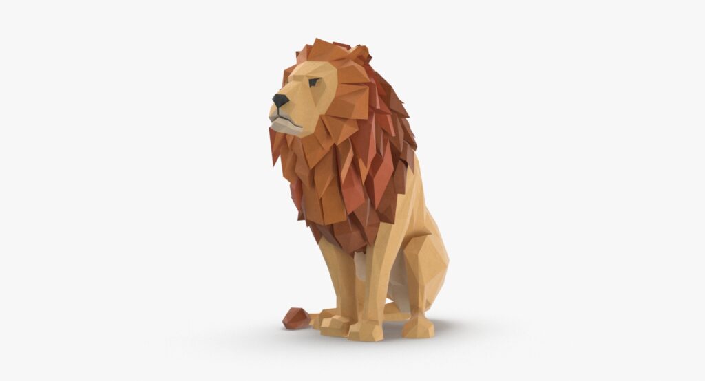 Aslan 3D Modeli Google Görüntüle ve Alanında Göster (2023)