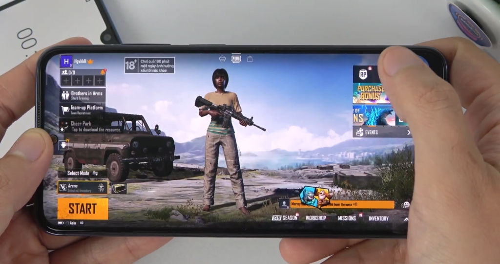 redmi note 10 s pubg mobile kaç fps