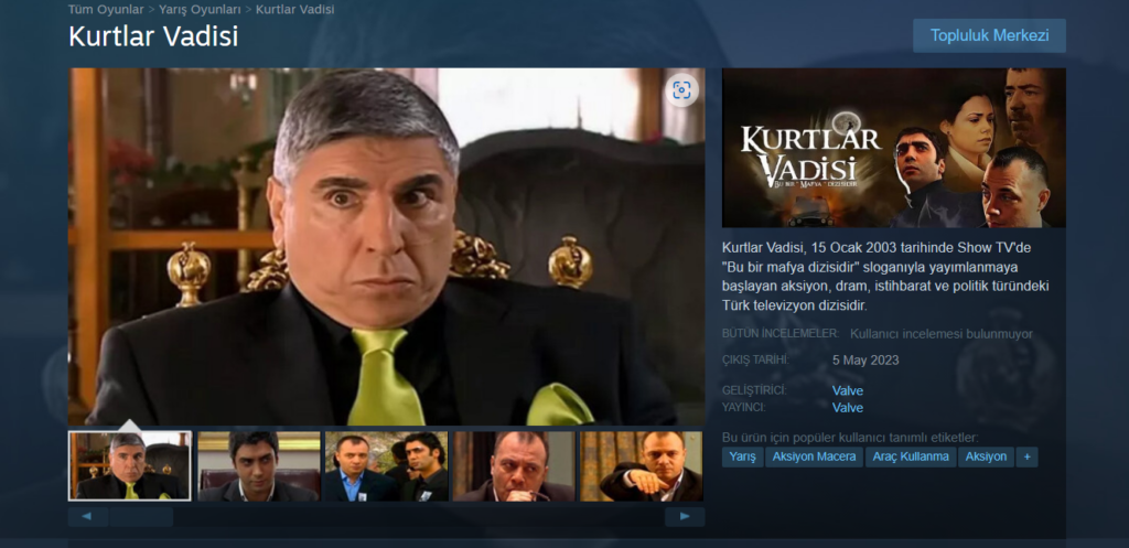 Kurtlar Vadisi Oyunu İndir (Valve, Steam) 